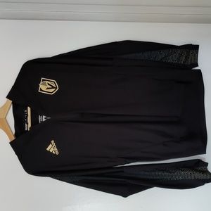 Adidas NHL  Vegas Golden Nights long Sleve Top Medium
